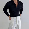 Mens Knit Polo