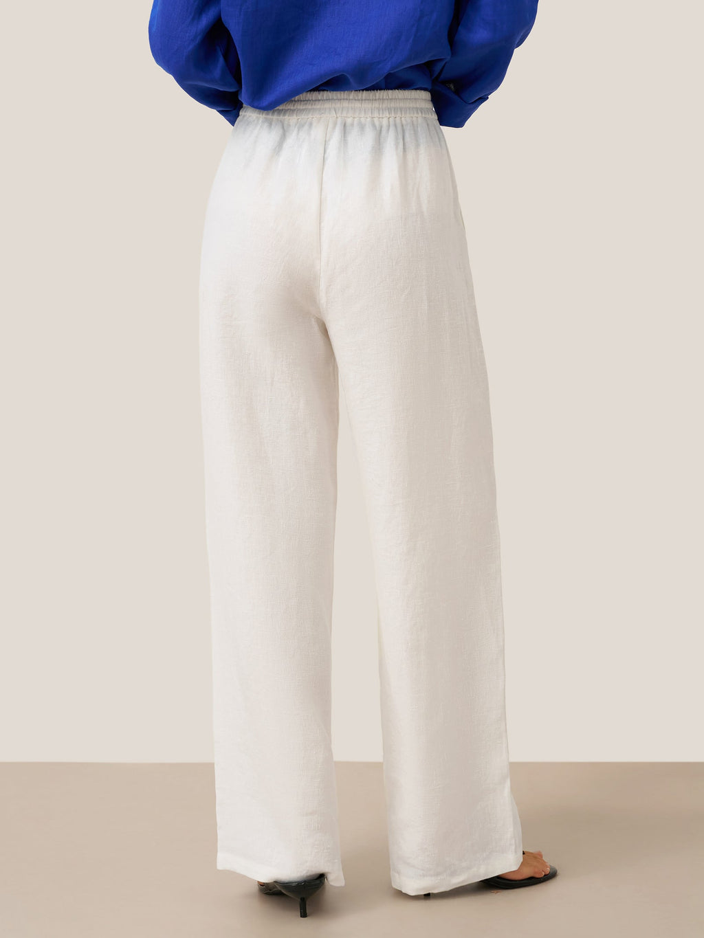 100% Linen Classic Pants
