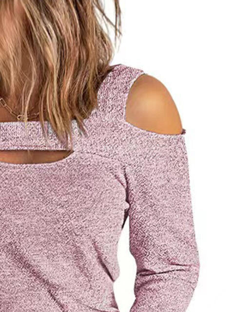 Womens Cold Shoulder Shirt