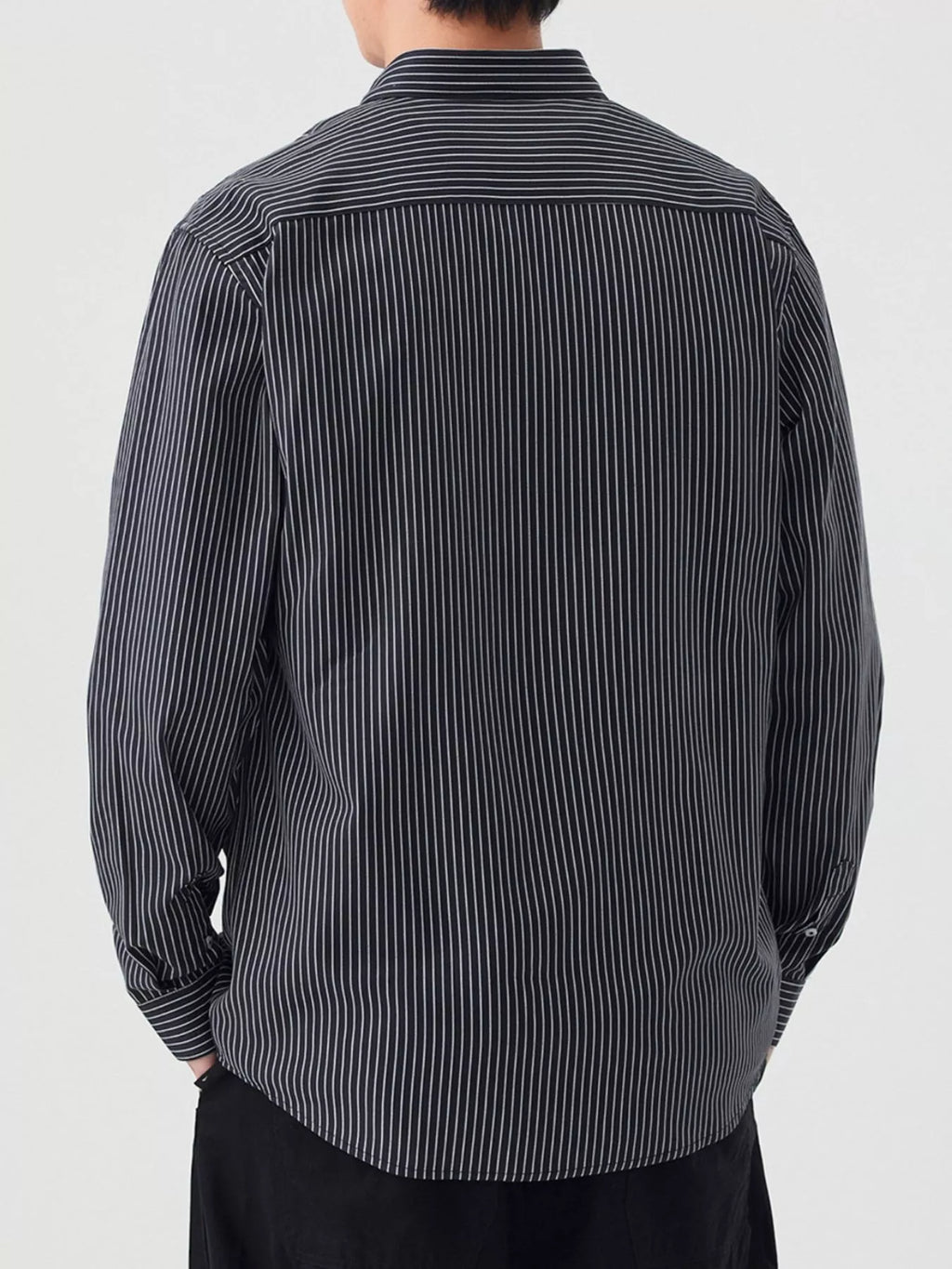 Mens Striped Oxford Shirt