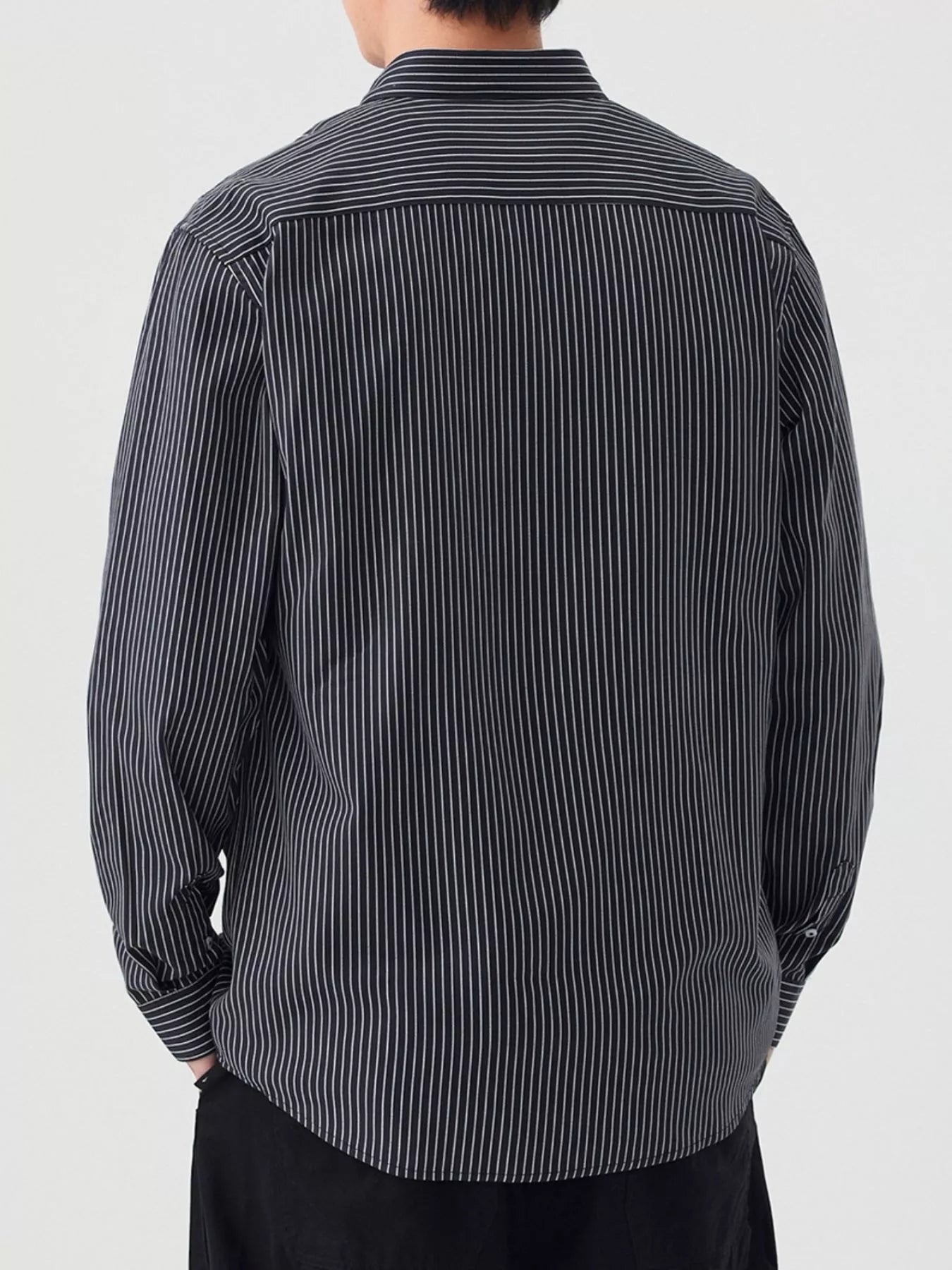 Mens Striped Oxford Shirt