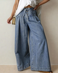 Pleated Drawstring Casual Pants