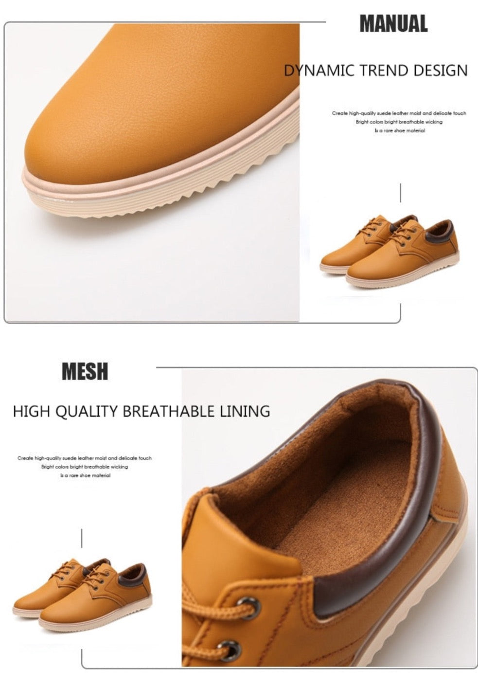 Mens Flat Oxford Sneaker