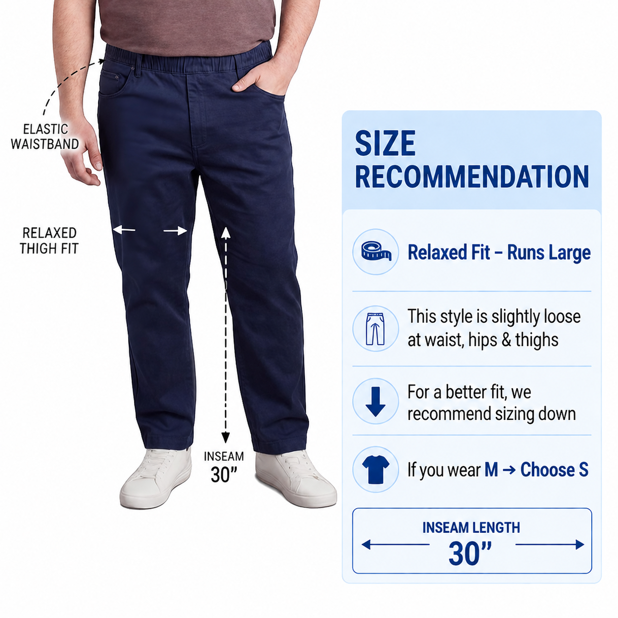 Mens Denim and Twill Pants