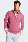 Mens Quarterzip - Wine