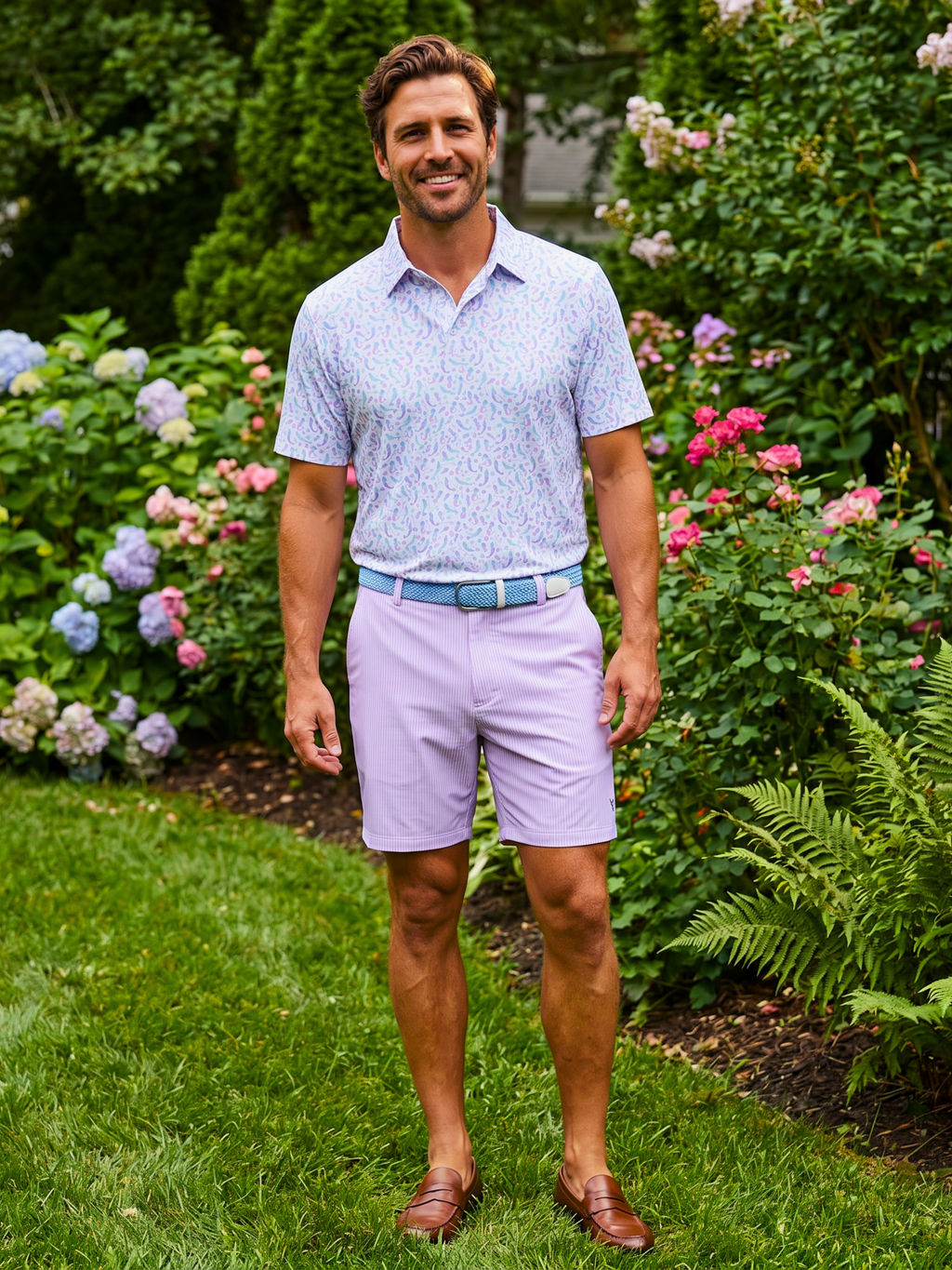 Men’s Seersucker Short