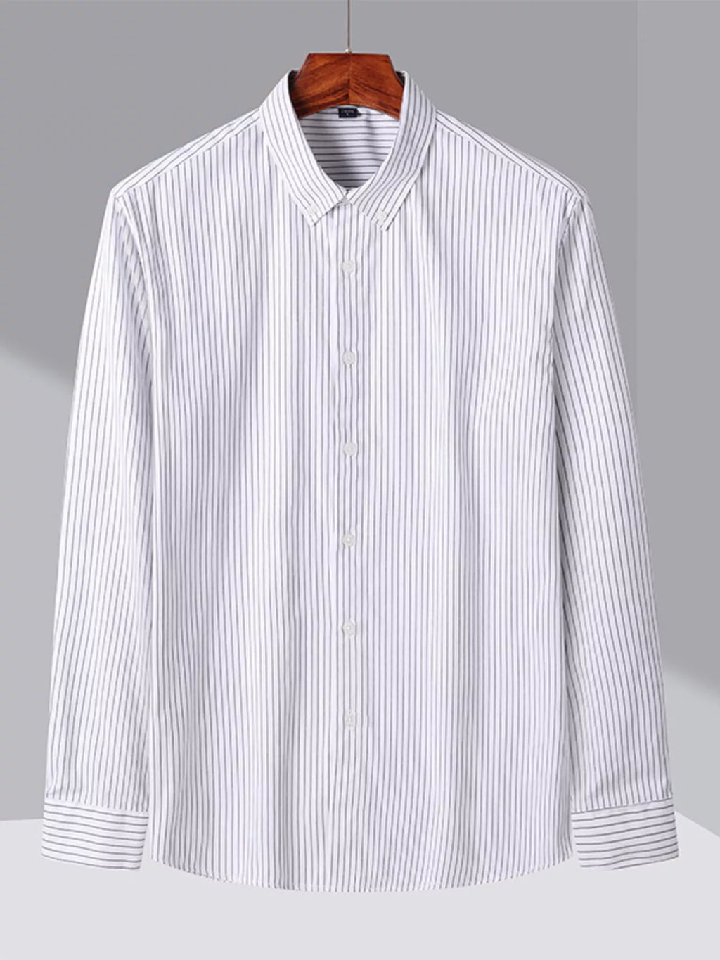 Mens Striped Oxford Shirt