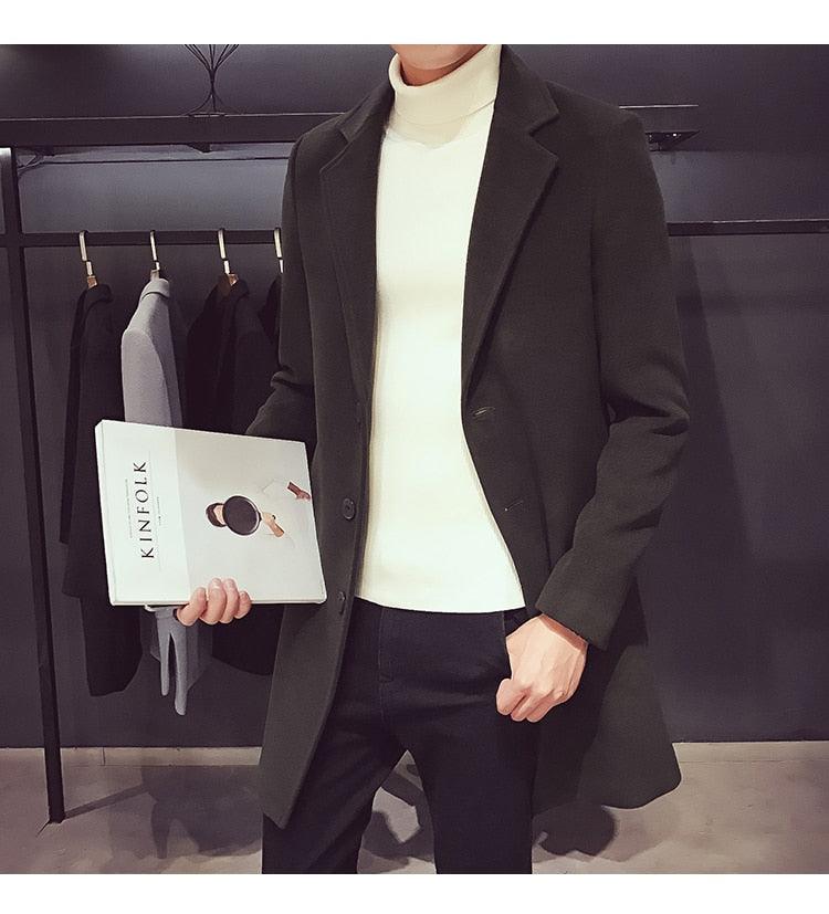 Mens London Overcoat