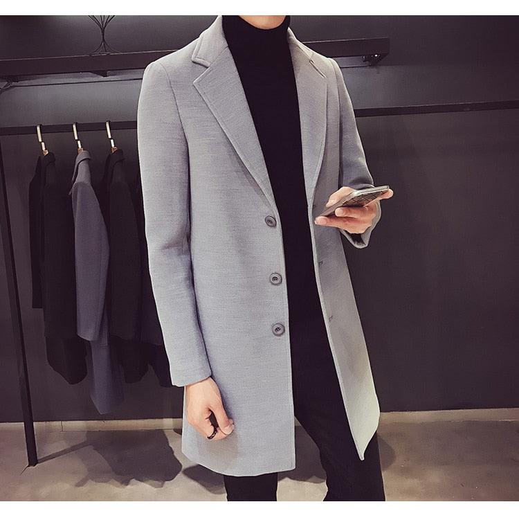 Mens London Overcoat
