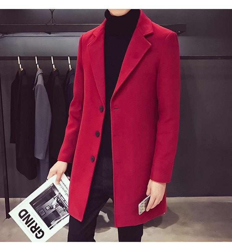 Mens London Overcoat