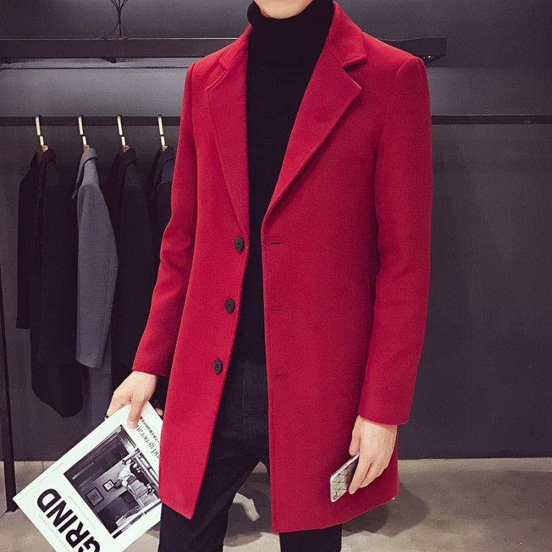 Mens London Overcoat