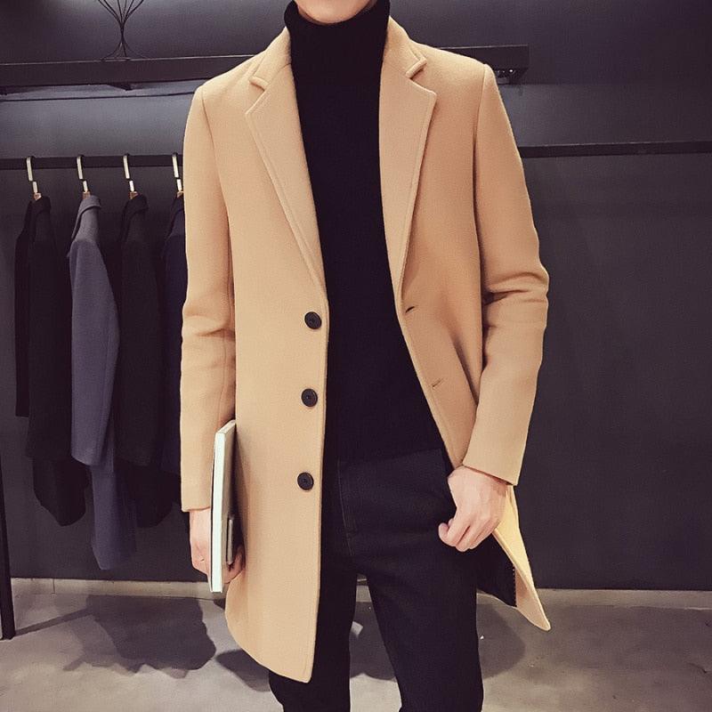 Mens London Overcoat