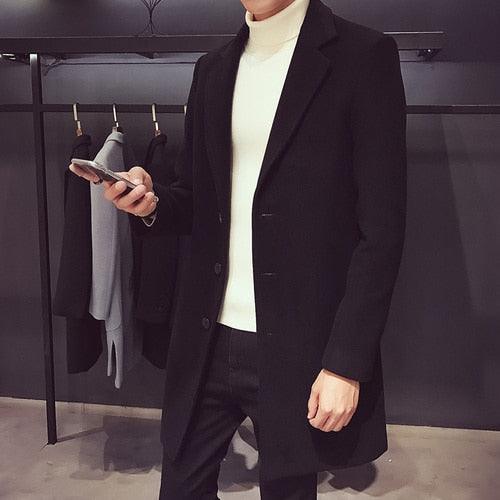 Mens London Overcoat