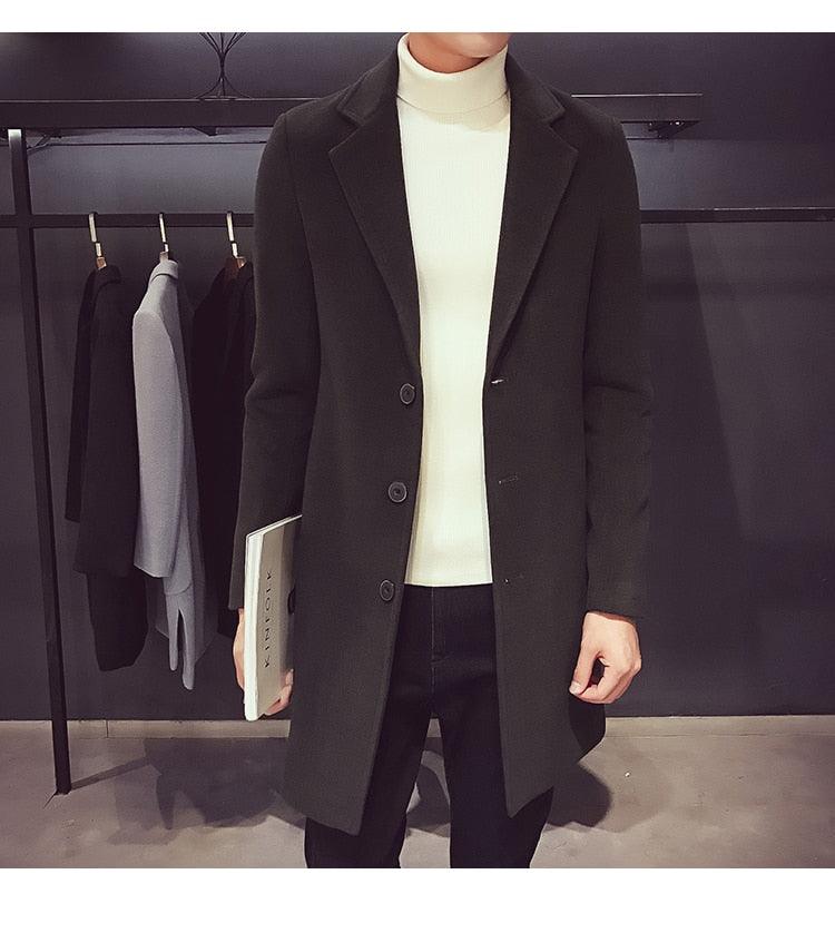 Mens London Overcoat