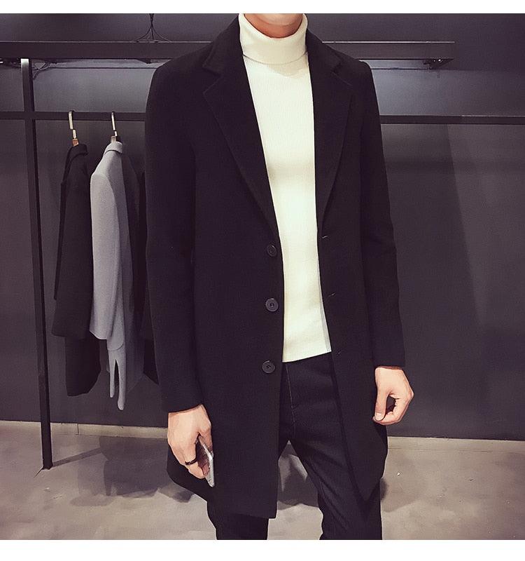 Mens London Overcoat