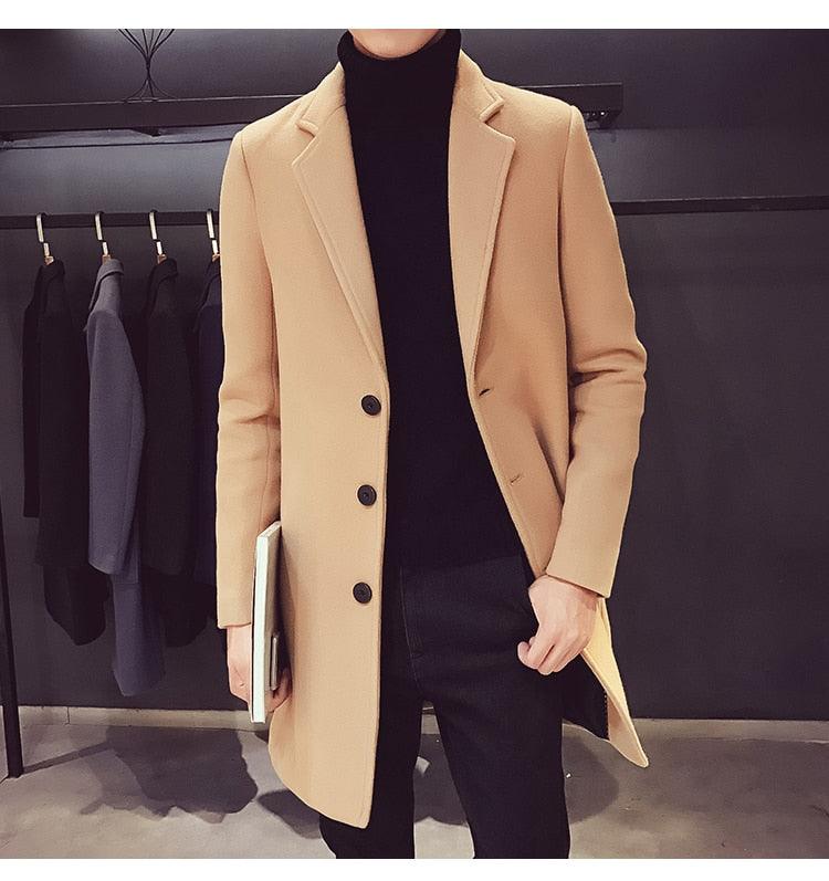 Mens London Overcoat