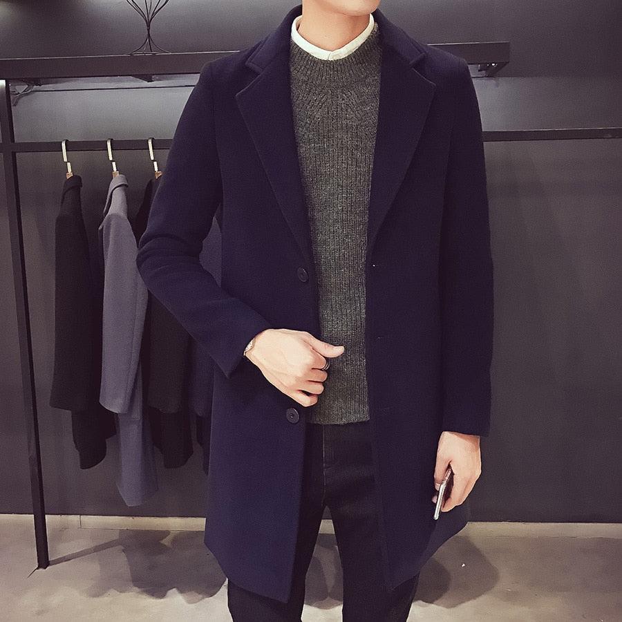 Mens London Overcoat