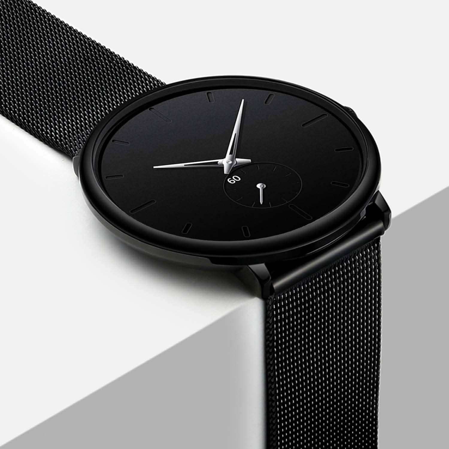 Men's Minimalist Movado Style Watch