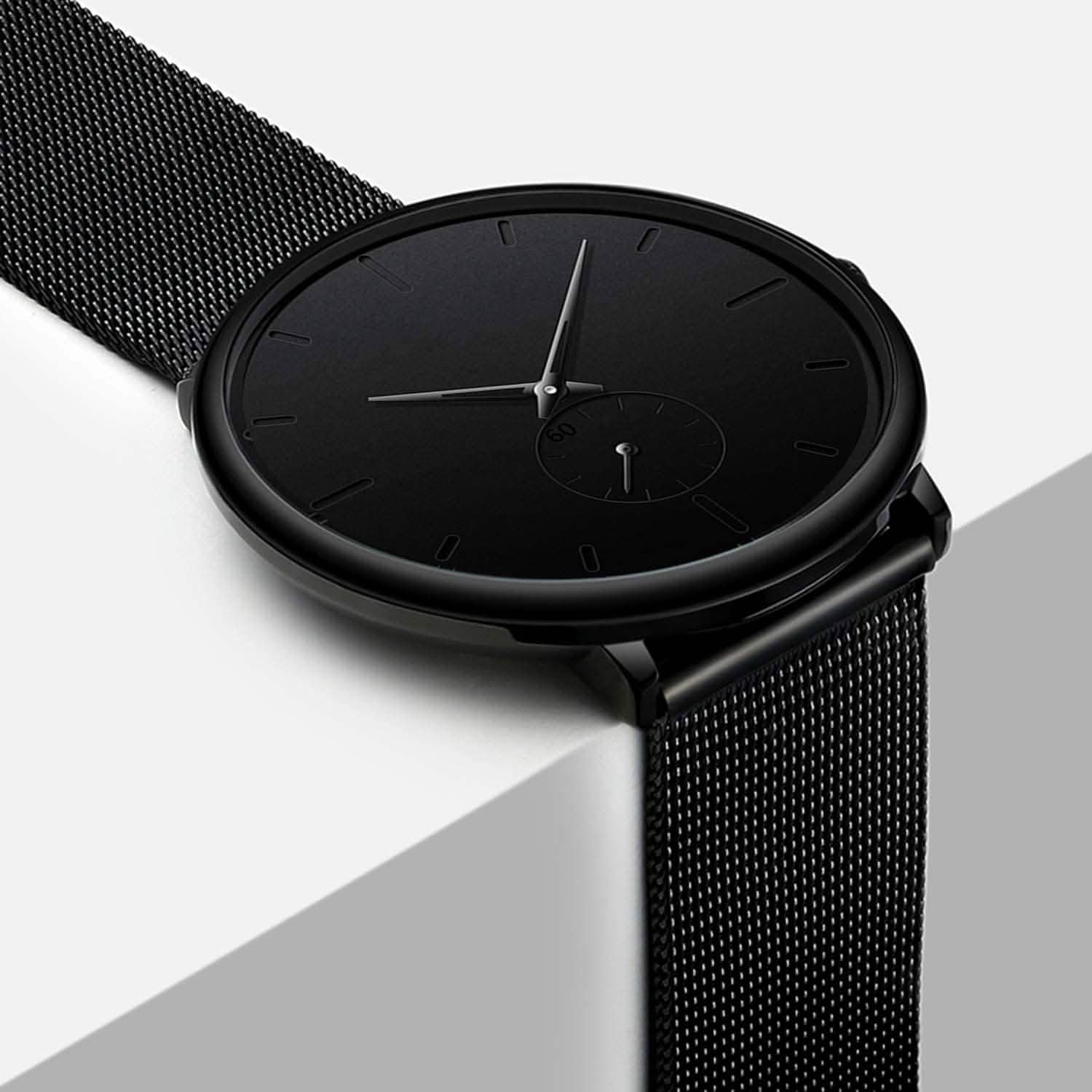 Men's Minimalist Movado Style Watch
