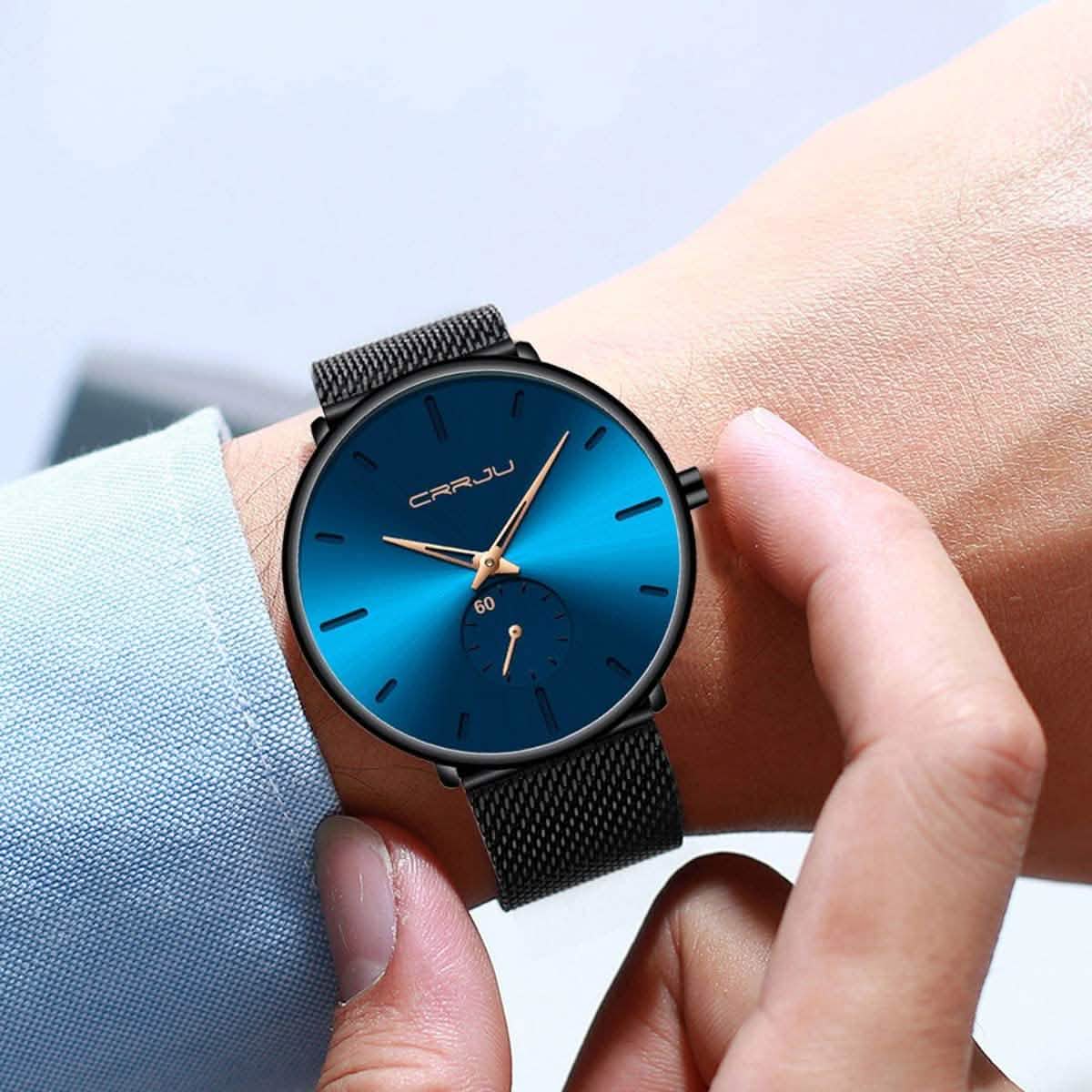 Men's Minimalist Movado Style Watch