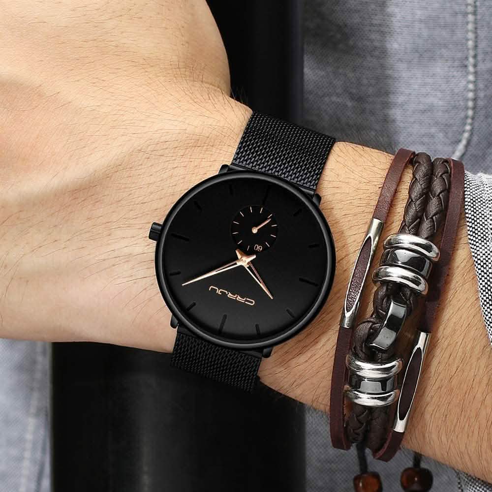 Men's Minimalist Movado Style Watch