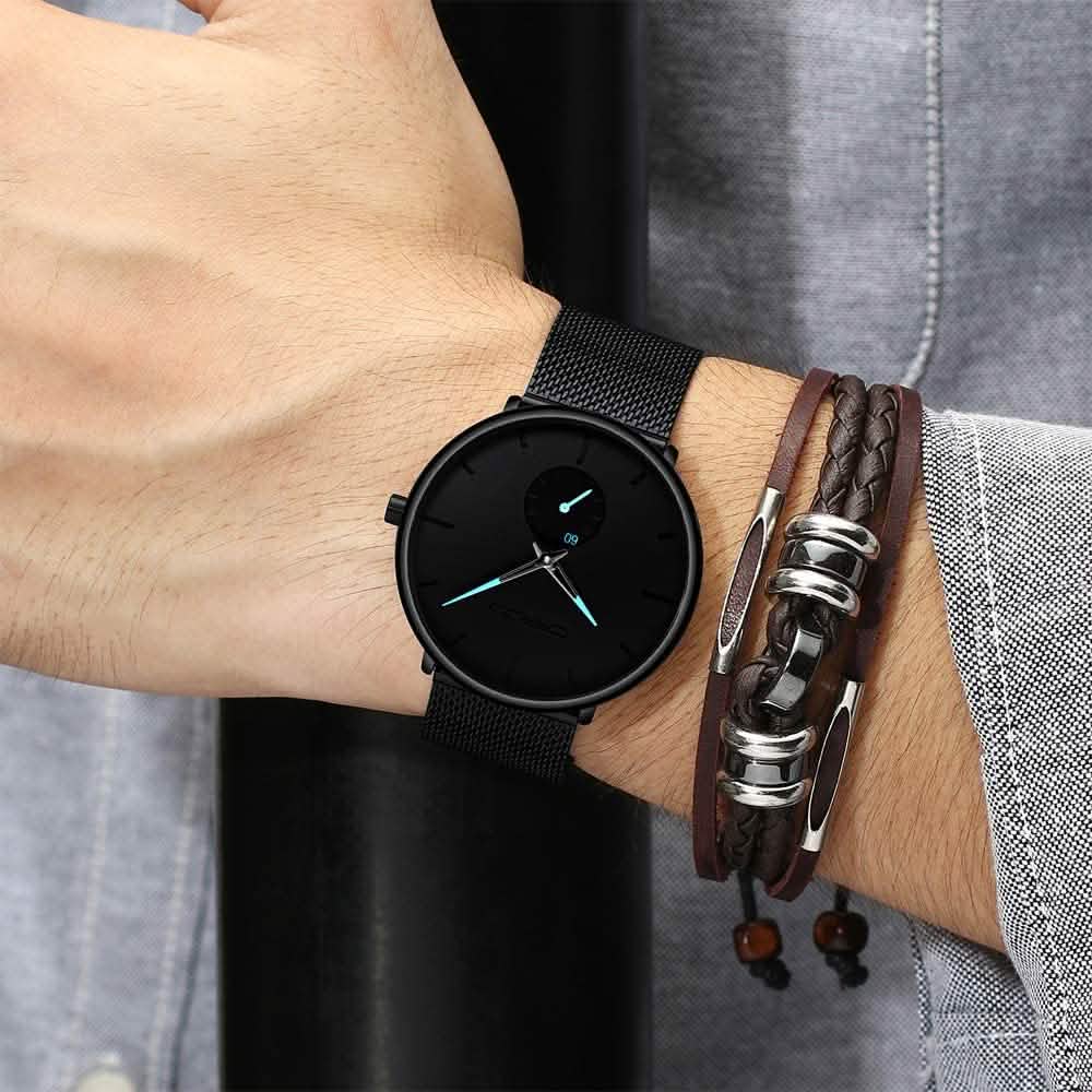 Men's Minimalist Movado Style Watch