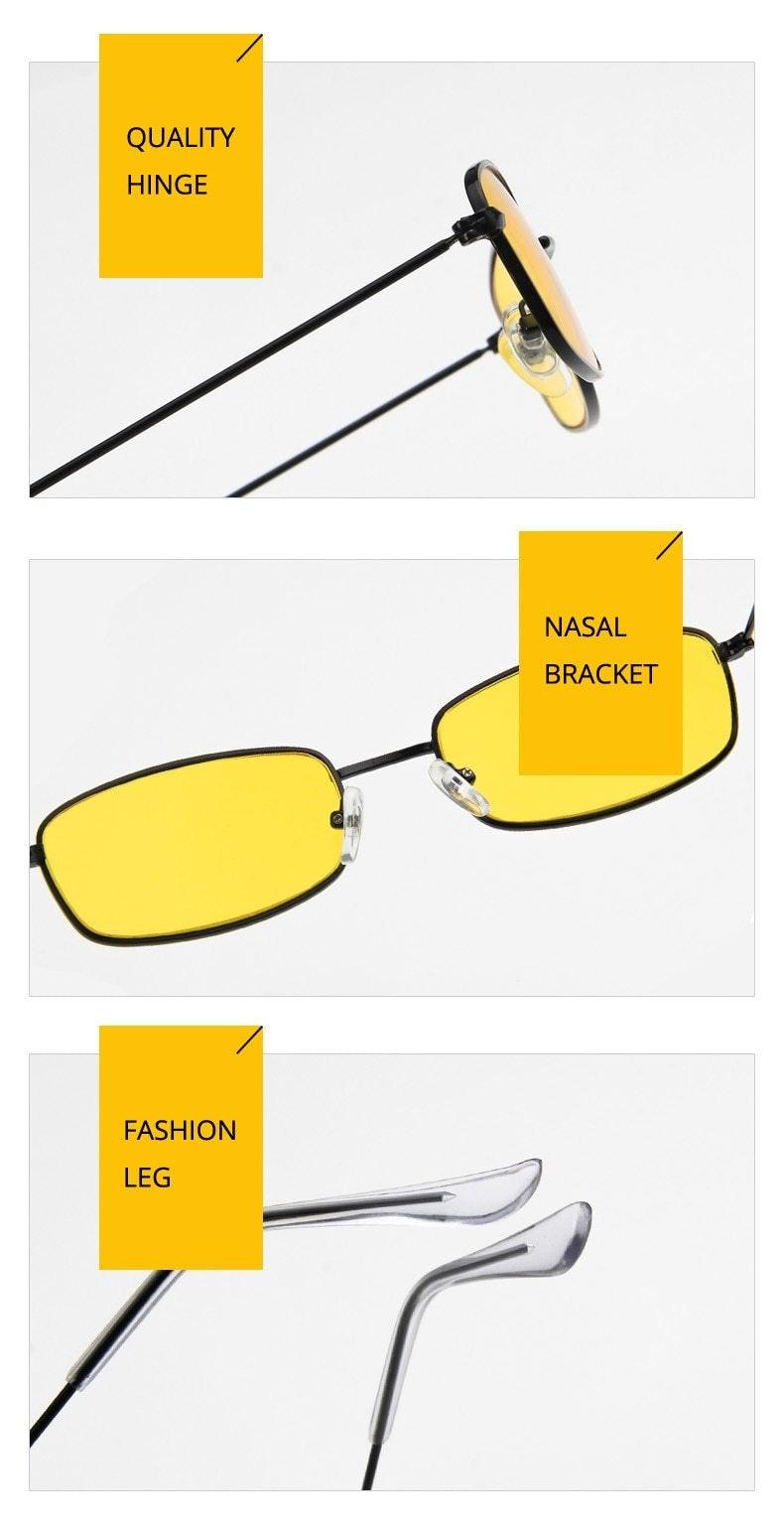 Square Framed Sunglasses
