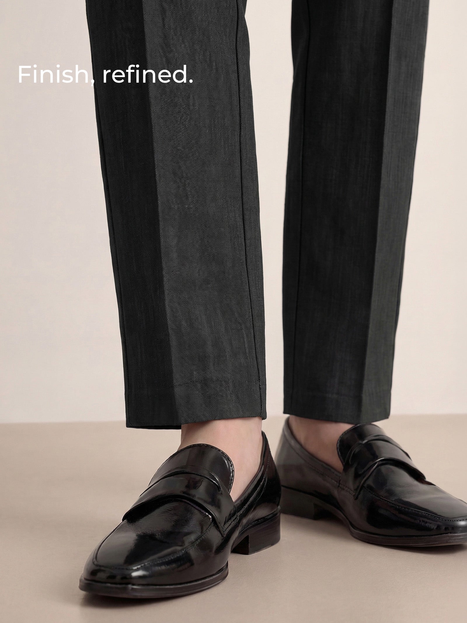 Linen Tailored Dress Pants