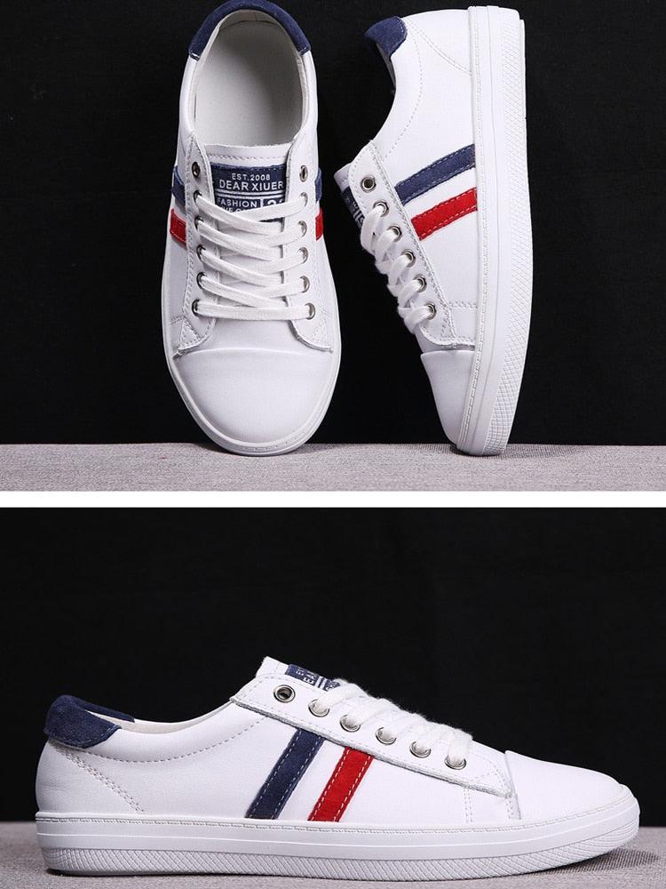 Womens Leather Tennis Shoe